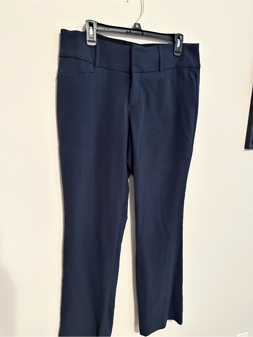 Nine West Classic Women's Navy Straight-Leg Dress Pants